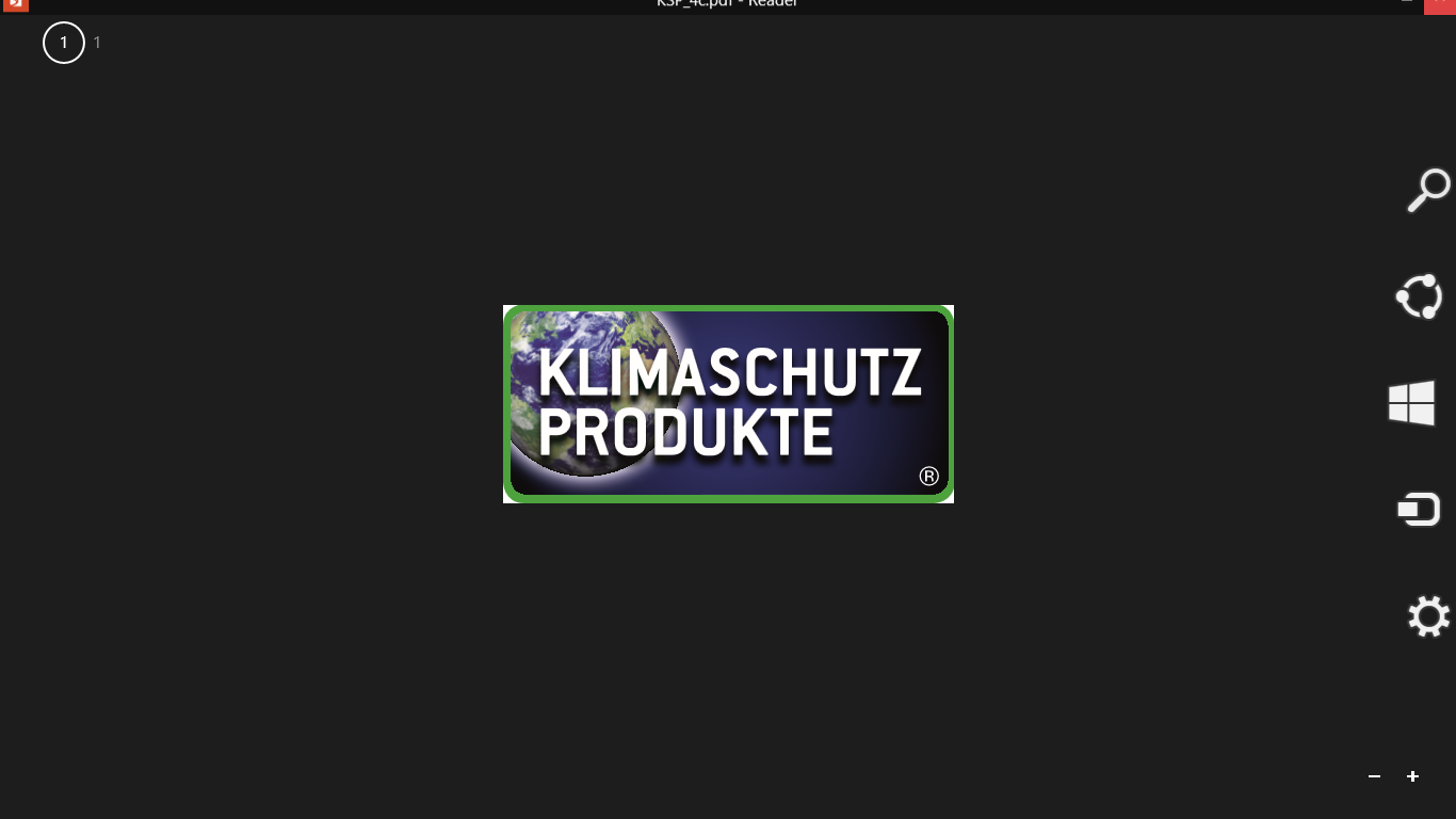 Klimaschutzprodukte ® eingetragene Marke
